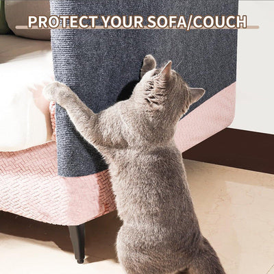 Self-Adhesive Carpet Cats Scratch Board Wall Anti Cat Scratch Sofa Diy Cats Scratch Board Sofa Protection Paws Sharpen Trimmable Pet Products - GarmentGlobe